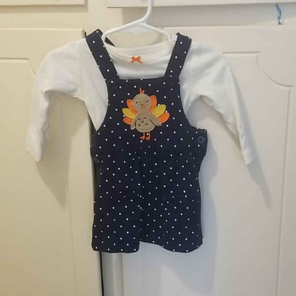 Carter's Thanksgiving (turkey) outfit/dress